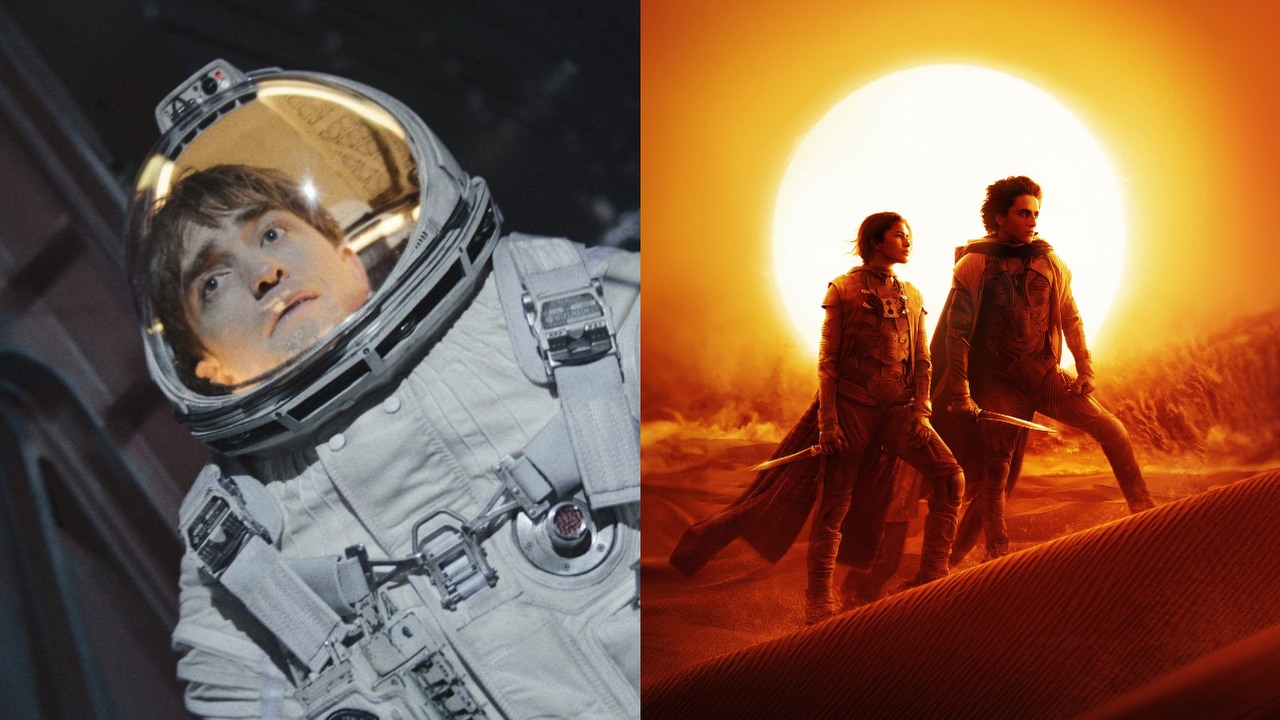 W ten weekend obejrzysz w streamingu aż dwie głośne produkcje sci-fi: epicki hit Diuna 2 trafił na Netflixa, Mickey 17 z genialnym Robertem Pattinsonem zadebiutował na Max, źródło grafiki: Diuna: Część druga, Denis Villeneuve, Warner Bros., 2024 / Mickey 17, Bong Joon Ho, Warner Bros., 2025.