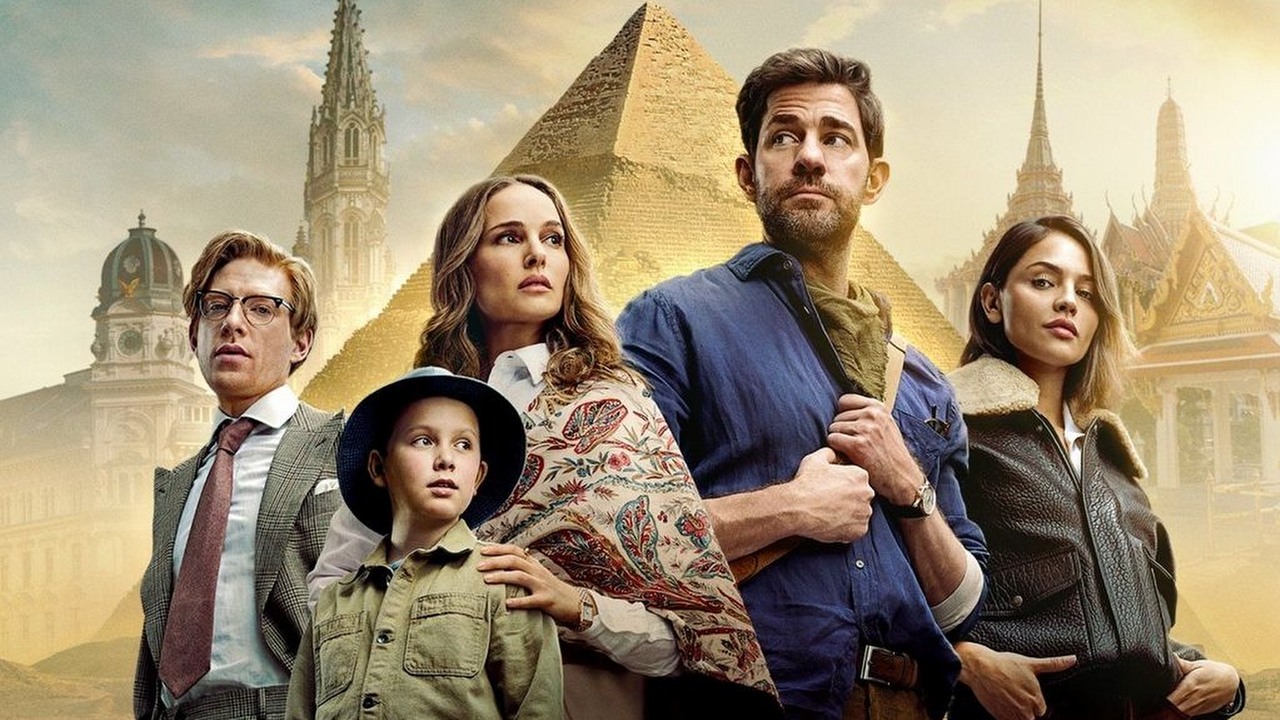 Krytycy nie mieli dla niej litości, ale widzowie oglądają ją na potęgę. Utrzymana w duchu Skarbu narodów Fontanna Młodości jest hitem Apple TV+ w prawie 100 krajach, źródło grafiki: Fontanna Młodości, Guy Ritchie, Apple TV+, 2025.