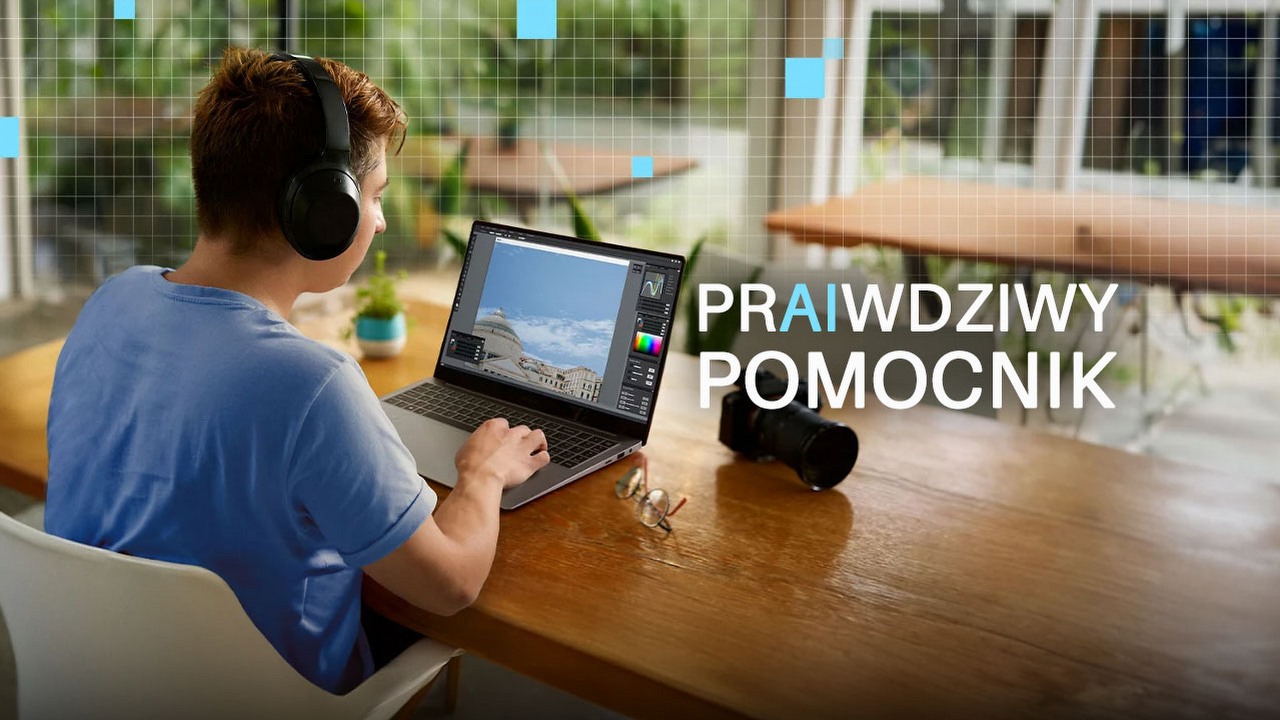 Laptop z AI zmieni sposób, w jaki pracujesz. 84 minuty dłużej na baterii to tylko początek.
