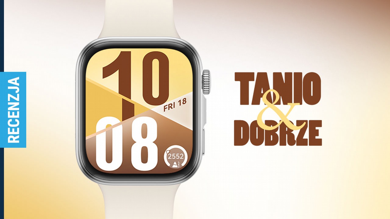 Masz iPhone'a i myślisz, że Apple Watch to jedyna opcja? Recenzja Huawei Watch Fit 4, który działa z iOS i kosztuje tylko 600 zł.
