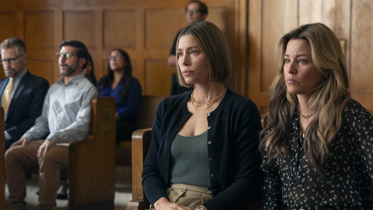 Już jutro na Prime Video obejrzysz nowy, „elektryzujący” thriller kryminalny. Wciągający serial z Jessicą Biel i gwiazdą Stranger Things zadebiutuje z całym sezonem, źródło grafiki: Lepsza siostra, Craig Gillespie, Prime Video, 2025.