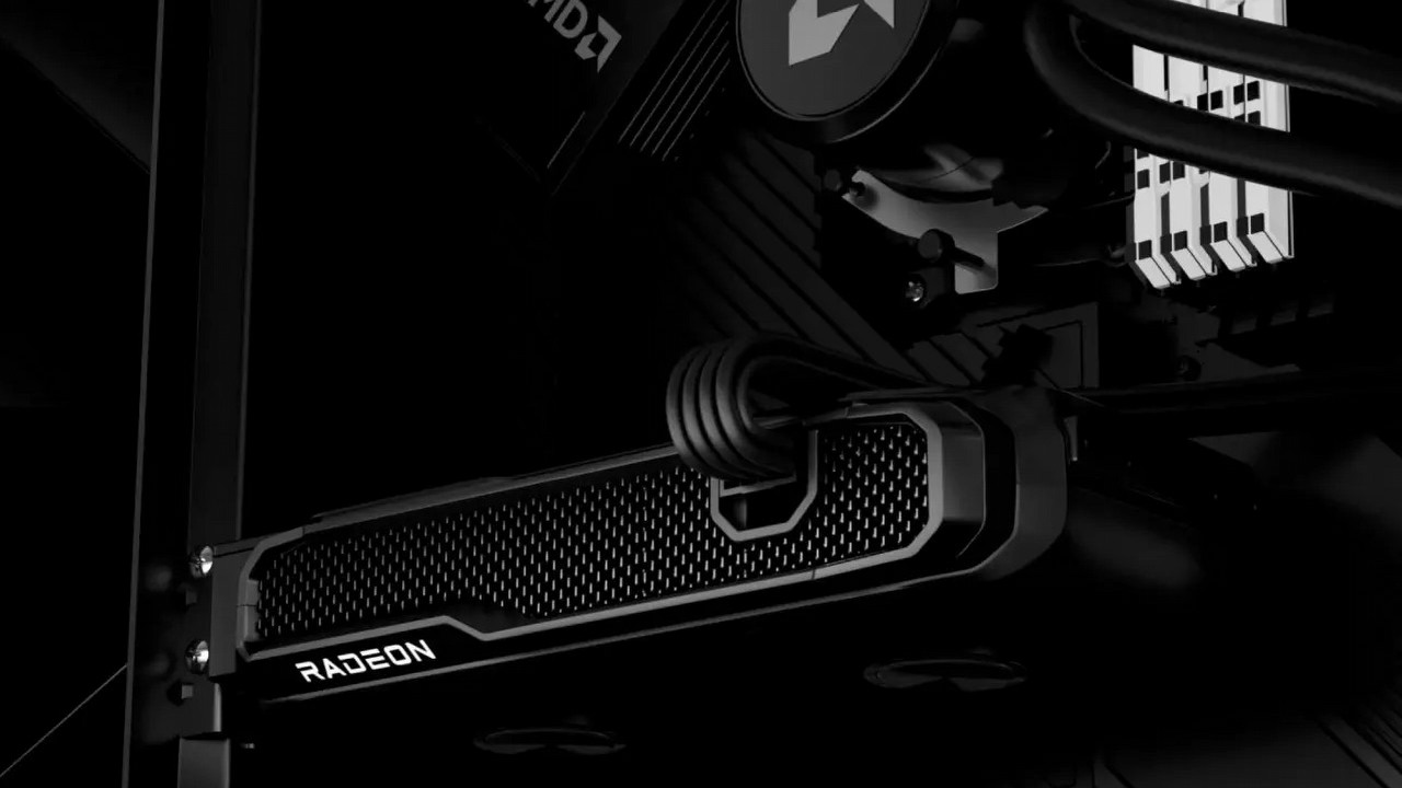 Radeon RX 9060 XT zaskakuje - nawet o 31% szybszy od RX 7600 XT.  Nowa karta graficzna AMD zadebiutowała w benchmarkach, źródło grafiki: AMD; materiały promocyjne.