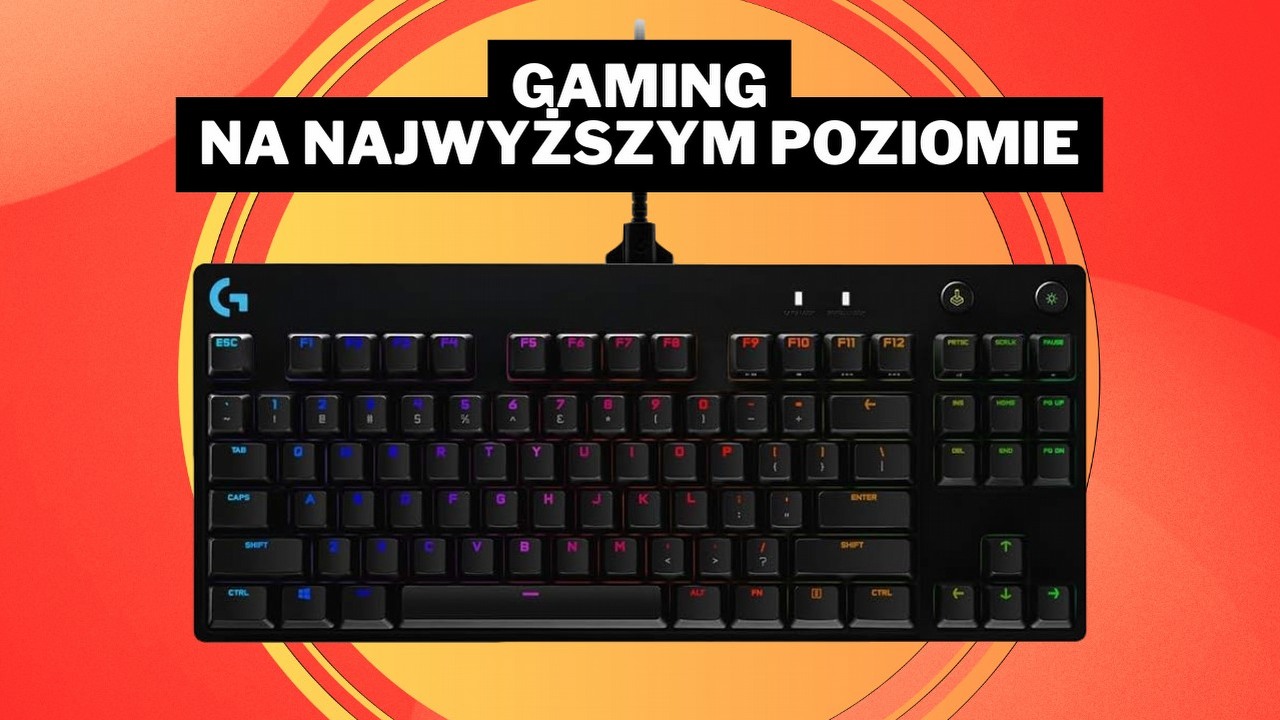 Kompaktowa klawiatura 43% taniej?! Sprzęt Logitecha właśnie miażdży konkurencję, źródło grafiki: Logitech; materiały promocyjne.