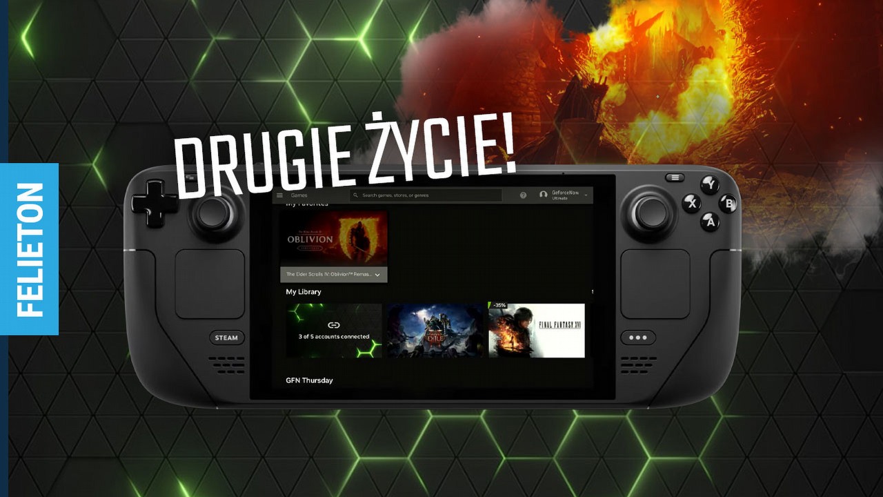 Nie ruszałem Steam Decka od miesięcy. A potem zainstalowałem GeForce NOW i przepadłem.