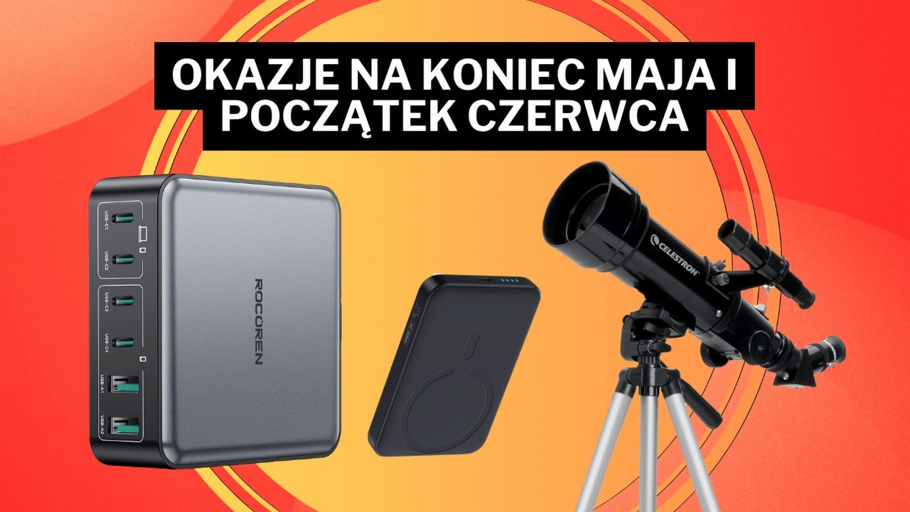 Najlepsze oferty na Amazonie - dzisiaj kupisz potężny powerbank i niezawodną ładowarkę.
