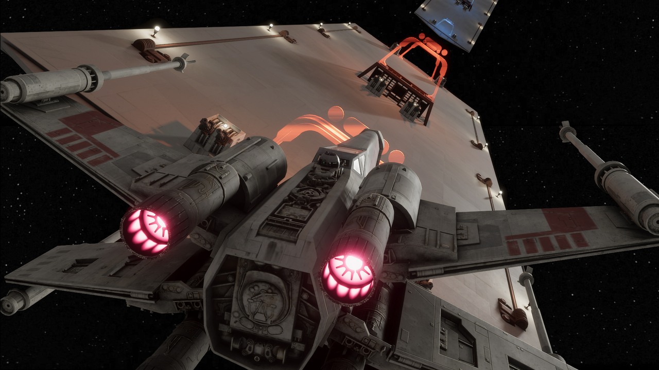 Kultowy X-Wing powraca z nowoczesną grafiką dzięki grupie moderów XWVM, źródło grafiki: Disney.