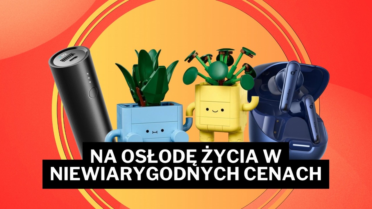 Zakochaj się w okazjach Amazona - dziś w świetnej cenie urocze kwiatki LEGO i słuchawki Ankera, źródło grafiki: LEGO, Anker.
