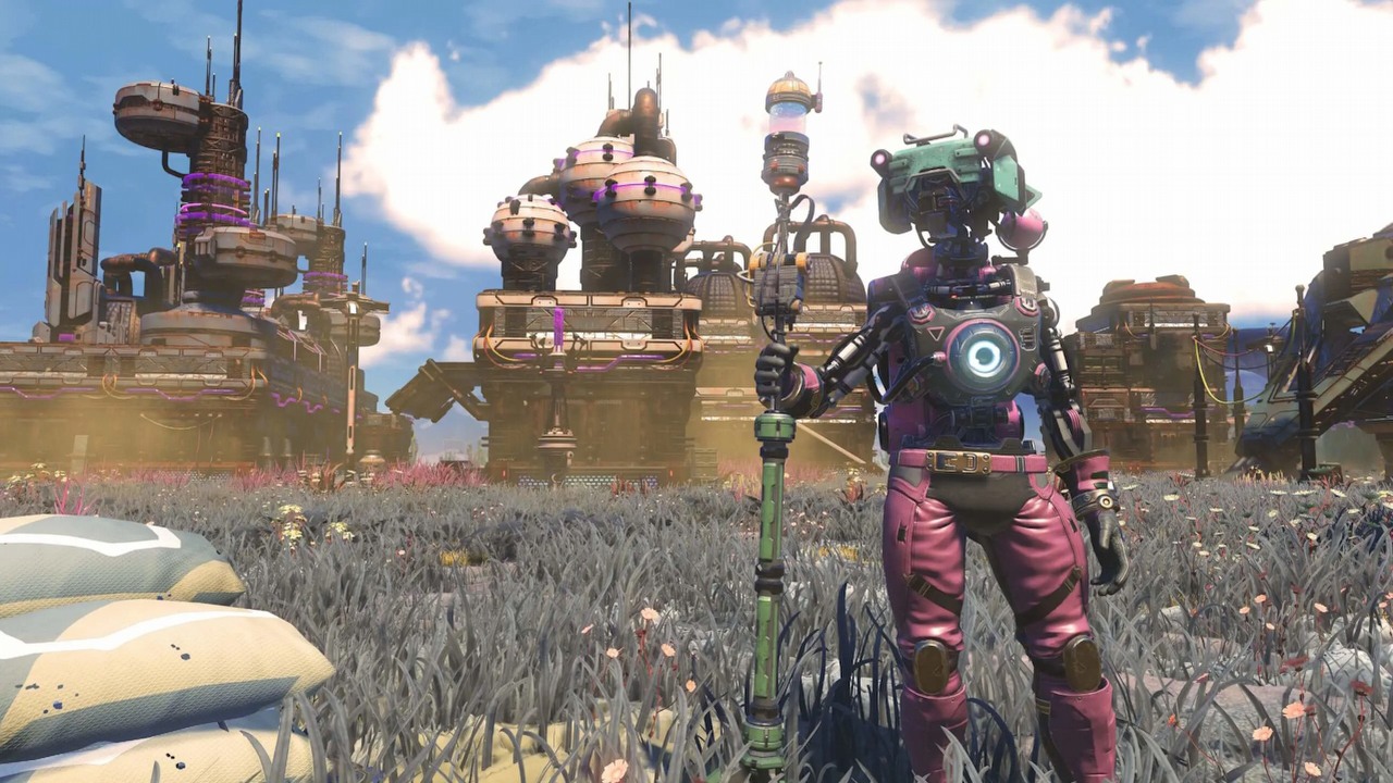 Kosmiczna gra survivalowa z otwartym światem „całkowicie przebudowuje osady”. Niespodziewanie No Man’s Sky zostanie za darmo ulepszone na Switcha 2, źródło grafiki: Hello Games.