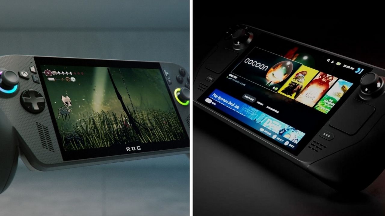 ROG Xbox Ally i ROG Xbox Ally X vs. Steam Deck. Jak wypada specyfikacja handhelda Microsoftu na tle sprzętu Valve.