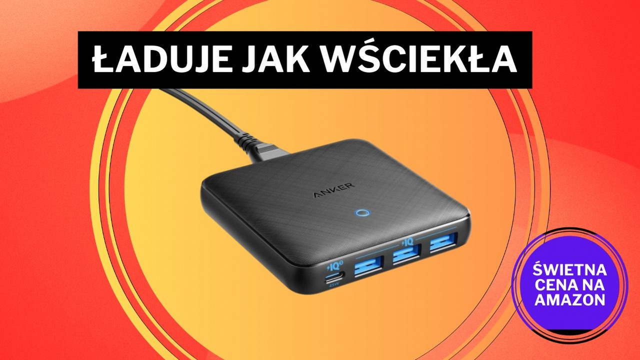 Amazon zmiażdżył konkurencję tą ofertą! O 52% tańsza ładowarka Ankera to rozbój w biały dzień, źródło grafiki: Anker.