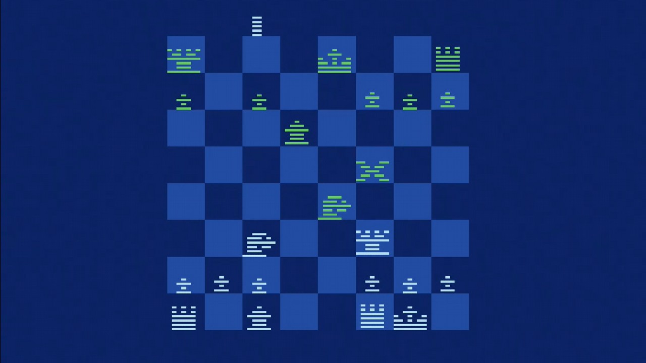 Szach-mat dla sztucznej inteligencji. Atari sprzed 47 lat „zniszczyło” ChatGPT w partii szachów, źródło grafiki: Njenkin | Youtube | Atari.