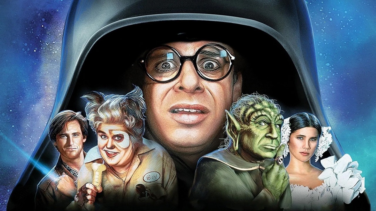 Powstaje kontynuacja legendarnej parodii Star Wars, dla której Rick Moranis po 28 latach wraca z emerytury, źródło grafiki: Kosmiczne jaja, Mel Brooks, MGM/UA Distribution Co., 1987.