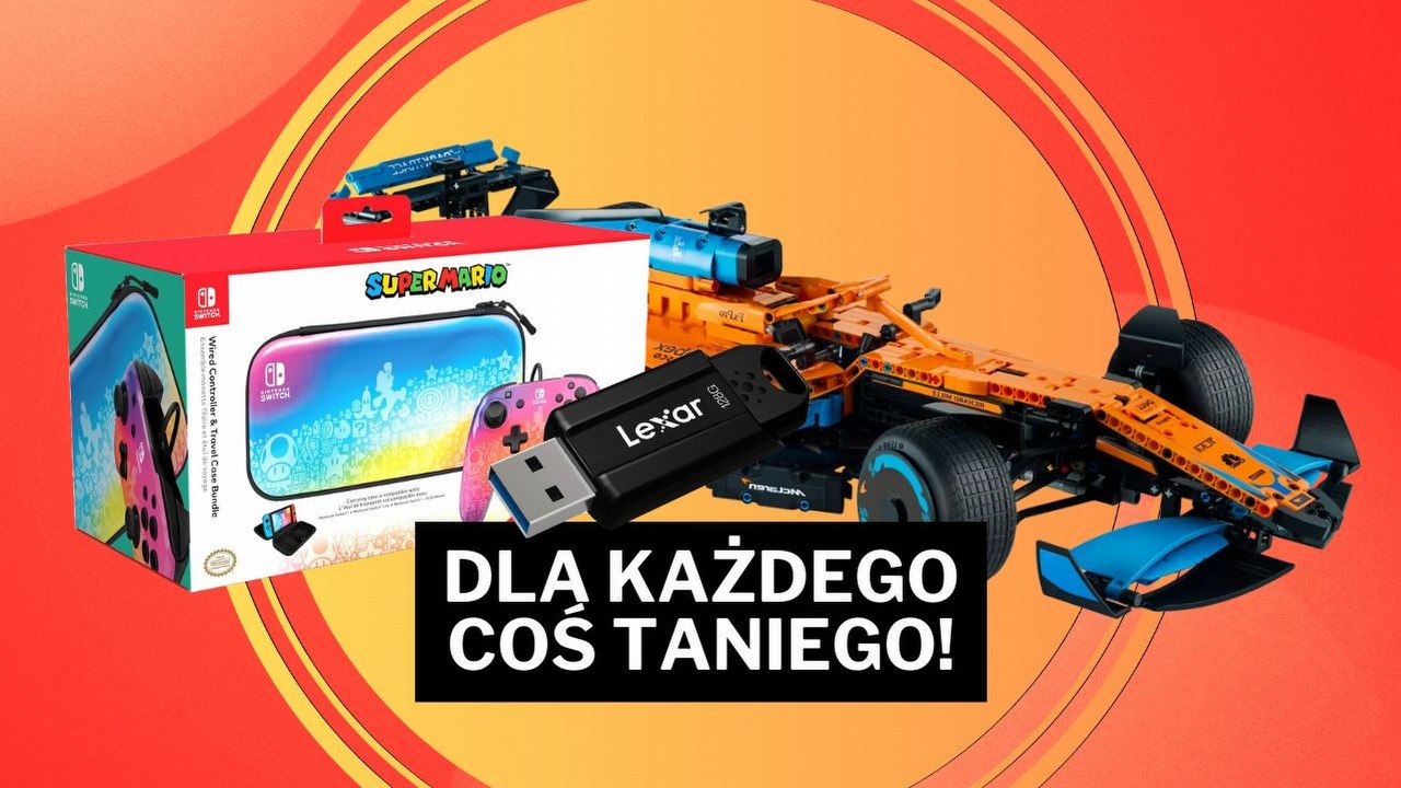 Złap okazję na Amazonie - błyskawiczny pendrive i kultowy zestaw LEGO F1 dla prawdziwych mistrzów, źródło grafiki: Amazon.pl.