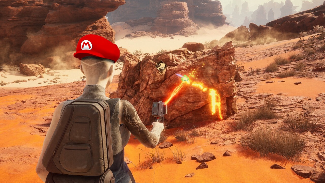 Dune: Awakening staje się coraz bardziej popularne na Steam. Problem z PvP, gdzie niektórzy gracze myśleli, że są Super Mario, został rozwiązany, źródło grafiki: Funcom.