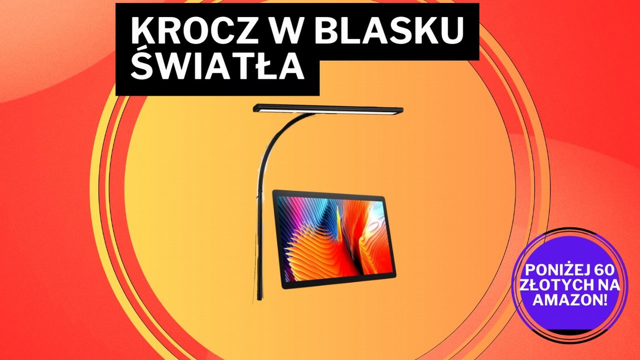 „W tej cenie to absolutna kradzież”. Nic dziwnego, że ta lampa biurkowa stała się bestsellerem na Amazonie.