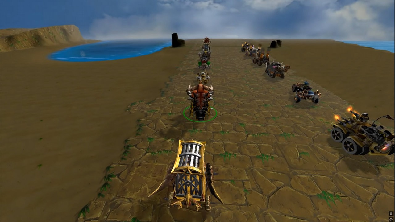 Po 23 latach szalony gracz zamienił Warcrafta 3 w grę wyścigową. Projekt imponuje na wiele sposobów, źródło grafiki: Blizzard.