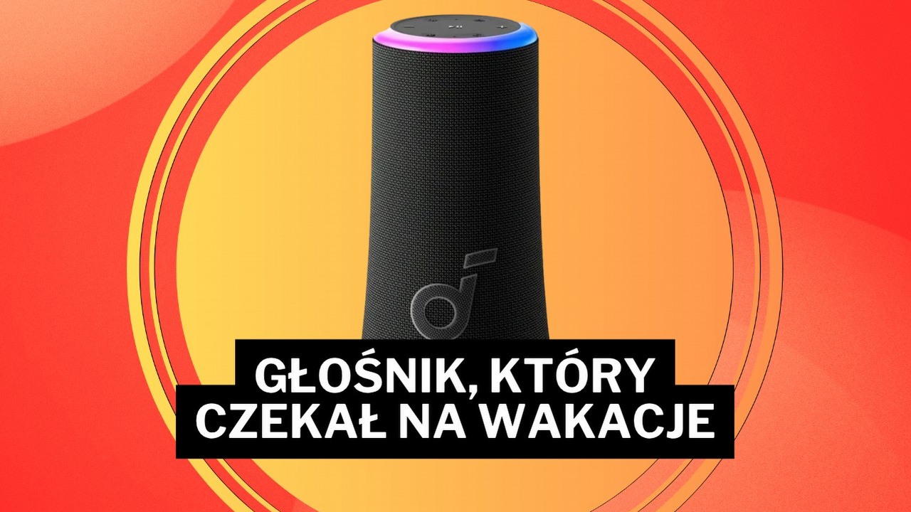 Ten głośnik zakręci każdymi wakacjami. Dźwięk w 360 stopniach i potężny bas czekają na imprezy, źródło grafiki: Anker; materiały promocyjne.