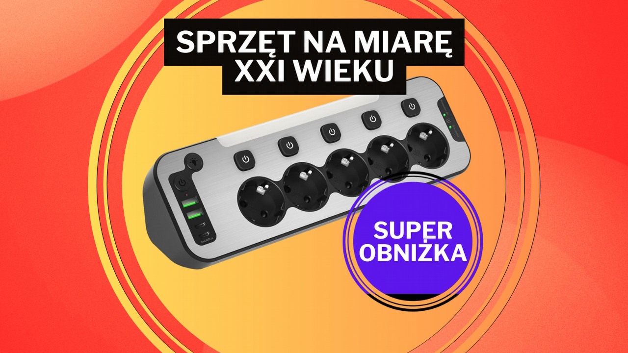 „Świetna”, „wspaniała”, „idealna” - to tylko niektóre epitety kierowane przez użytkowników Amazona pod adresem tej listwy zasilającej, źródło grafiki: AONOKA.