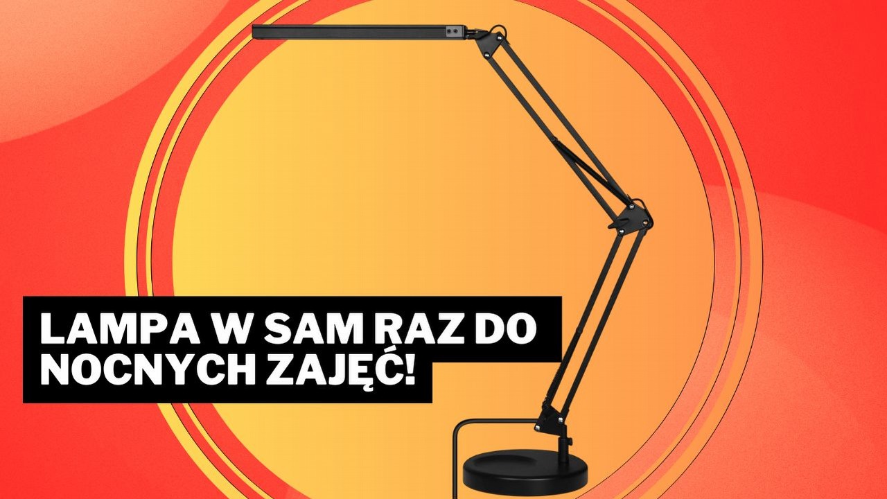 „Najlepsza lampa biurkowa, jaką kiedykolwiek kupiłem”. Ten niepozorny gadżet oświetli domowe biuro, źródło grafiki: Amazon.