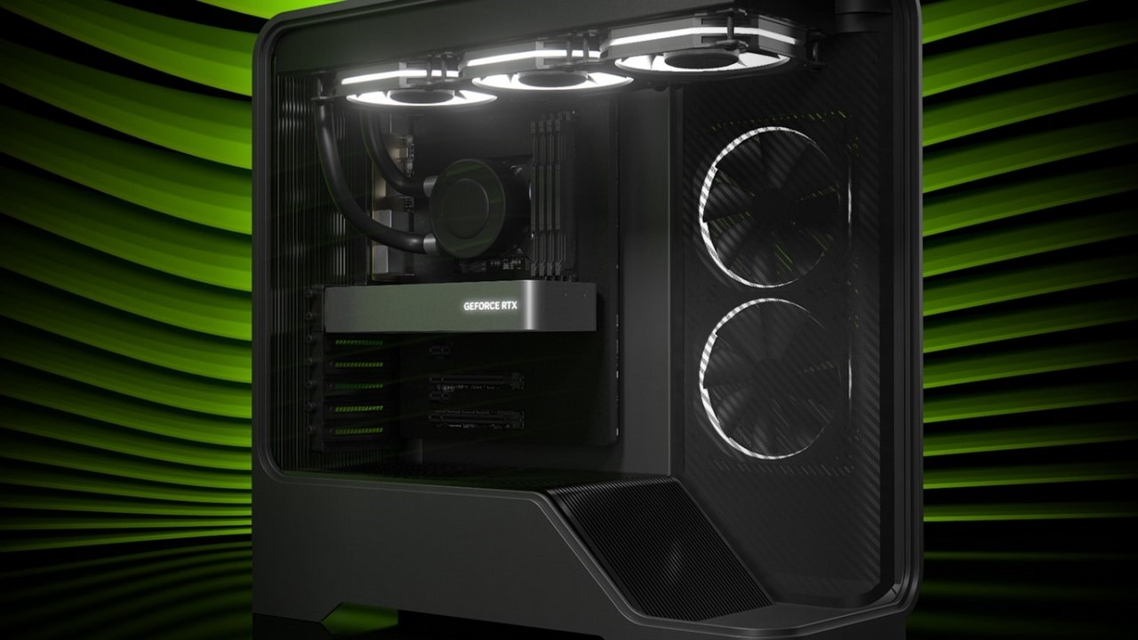 GeForce RTX 5050 na pierwszym benchmarku. Zapowiada się wydajnościowe rozczarowanie, źródło grafiki: Nvidia.