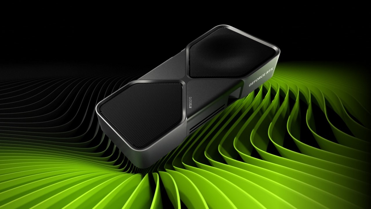 GeForce RTX 5070 SUPER wycieka. Do sieci trafiła specyfikacja karty, źródło grafiki: RTX 5070 | Nvidia.