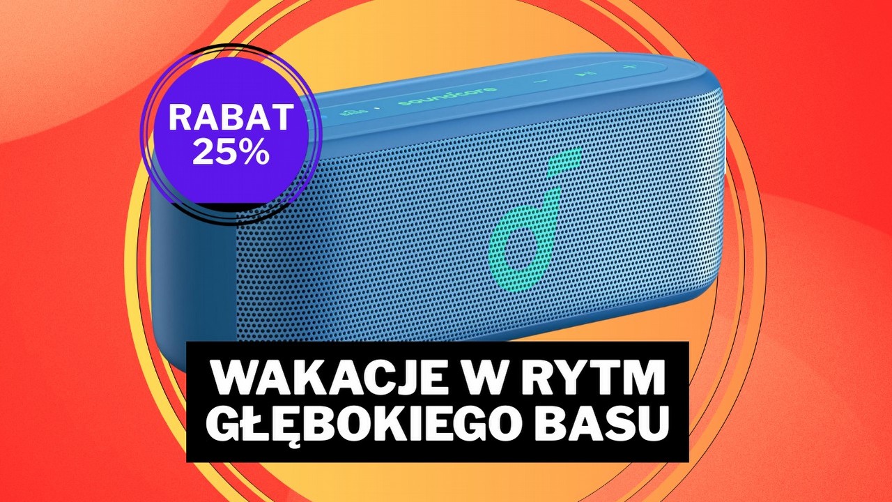 Amazon szaleje przed Prime Day. Wodoodporny głośnik Ankera za mniej niż 150 złotych zabierzesz ze sobą wszędzie, źródło grafiki: Anker; materiały promocyjne.