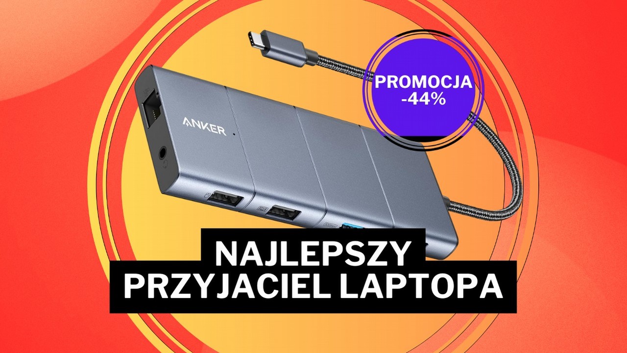Amazon szaleje i oferuje „najlepszy w historii” gadżet za mniej niż 200 zł. Dzięki niemu tanio rozwiążesz problem nowych laptopów, źródło grafiki: Anker; materiały promocyjne.
