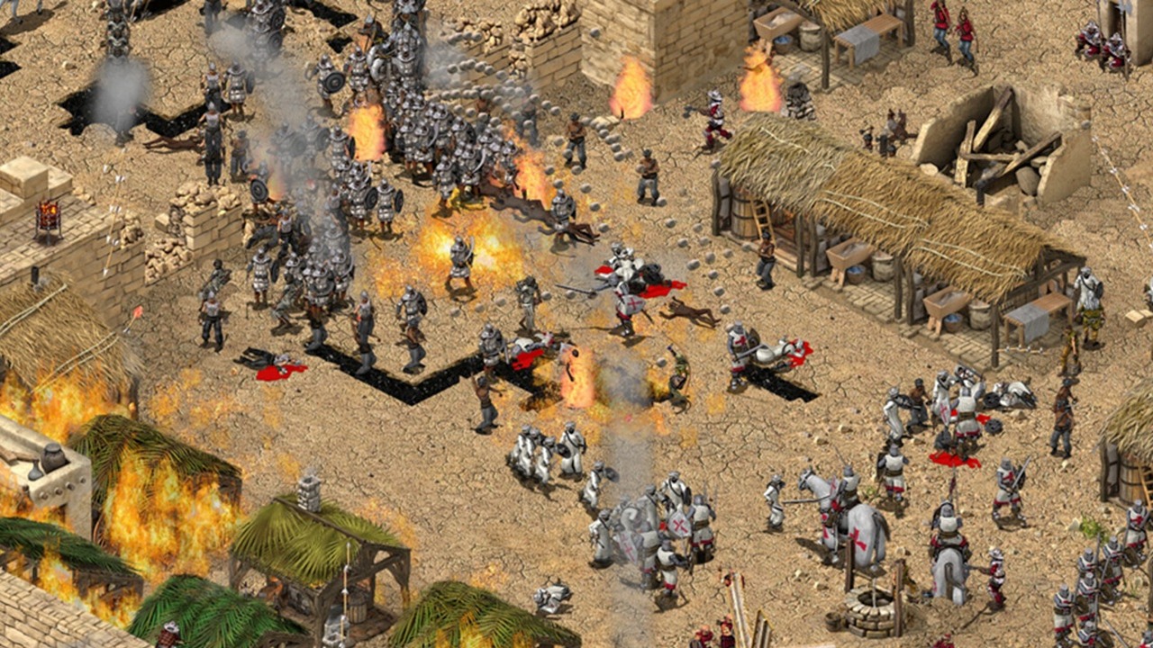 Remaster Twierdzy: Krzyżowiec dostanie nowe kampanie i pożądane funkcje w darmowych oraz płatnych dodatkach, źródło grafiki: Firefly Studios.