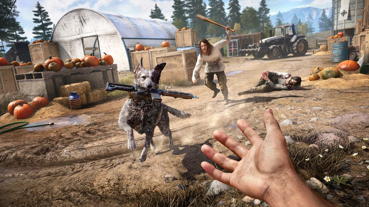 Gracz pobrał 30 GB tekstur HD do Far Cry 5, które pokazały jak Ubisoft poszedł na skróty przy tworzeniu świata gry, źródło grafiki: Far Cry 5; Ubisoft Montreal; Ubisoft; 2018.
