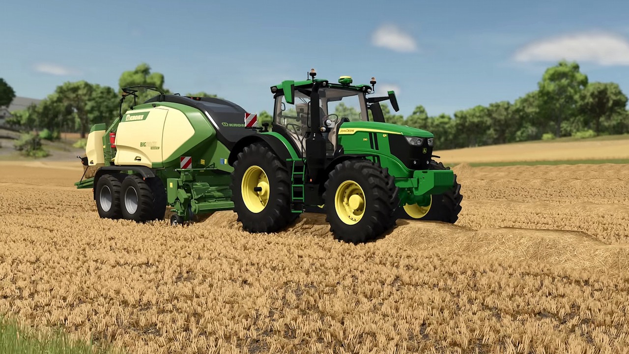Farming Simulator 25 nabrał realizmu, po tym jak najbardziej irytujący błąd, który wkurzał graczy od premiery, wreszcie został wyeliminowany, źródło grafiki: Giants Software.
