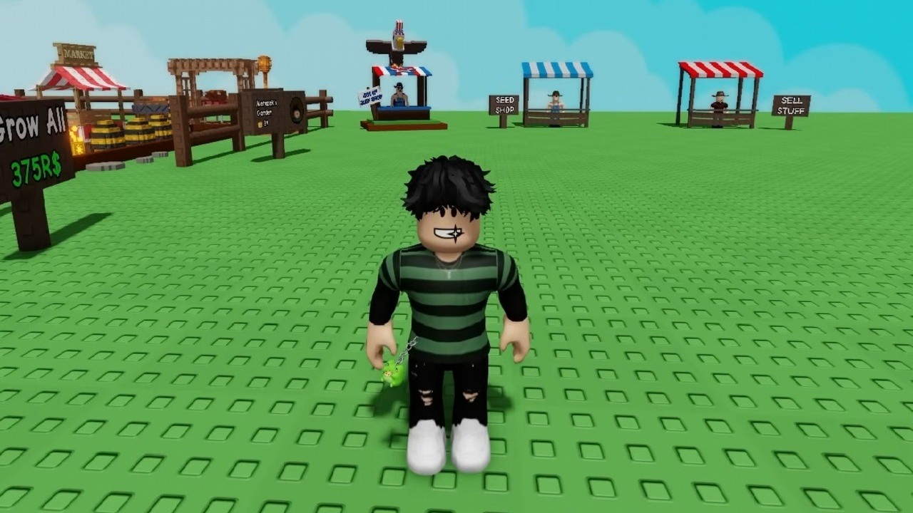 Niepozorna gra ogrodnicza stała się tak popularna, że twórcy musieli zatrudnić specjalistów, by sprostać oczekiwaniom graczy. Grow a Garden to wielki hit Robloxa, źródło grafiki: Merez Roblox / YouTube..