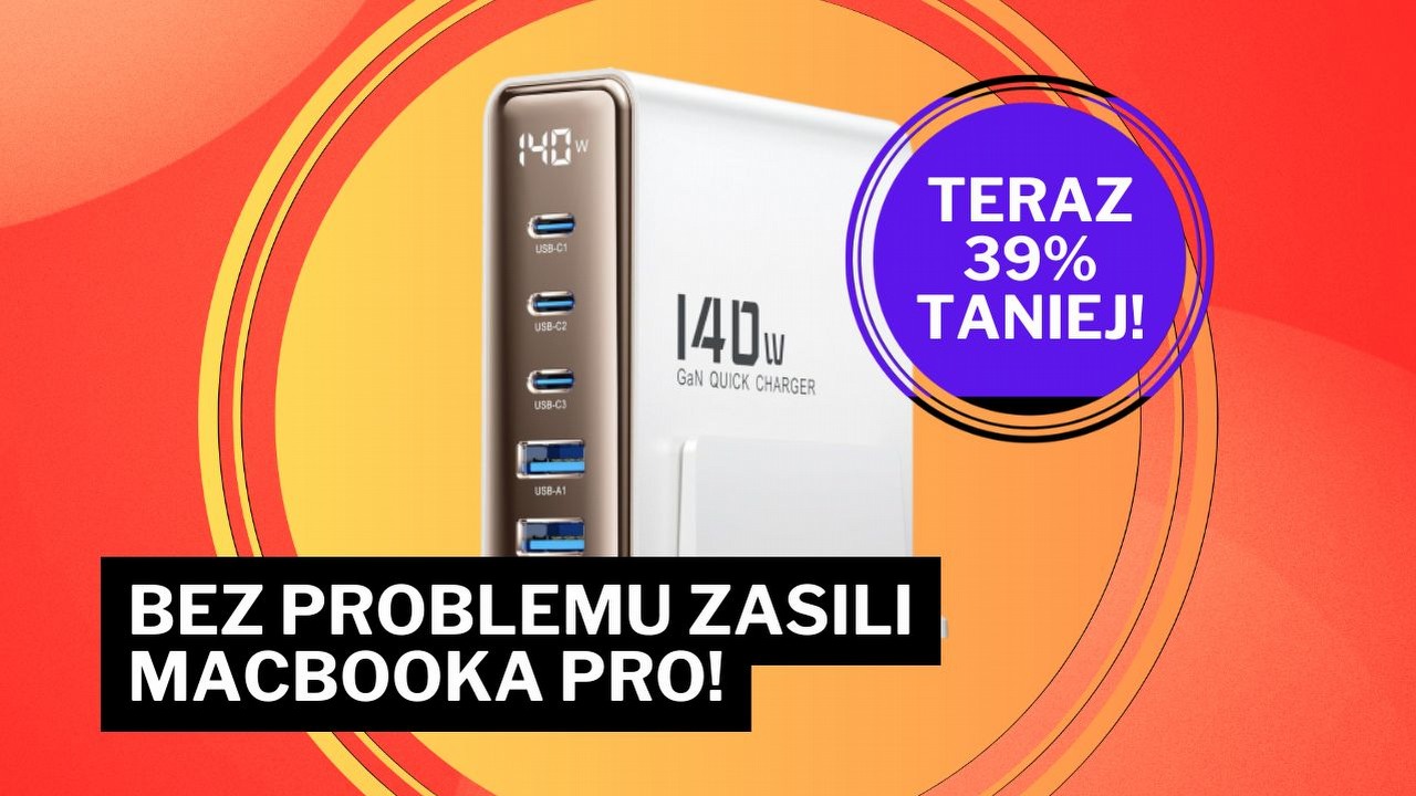 Ta ładowarka robi wrażenie pod każdym względem! 5-portowy niezbędnik dostaniesz prawie 40% taniej, źródło grafiki: Amazon.