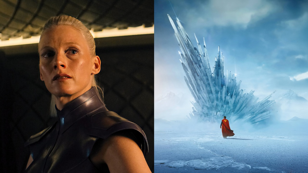 Ten weekend zdominuje sci-fi na najwyższym poziomie: premiera jednego z najważniejszych filmów roku i gorąco wyczekiwany powrót serialowego arcydzieła Apple TV+, źródło grafiki: Superman, James Gunn, DC, 2025 / Fundacja, Apple TV+, David S. Goyer, 2025.