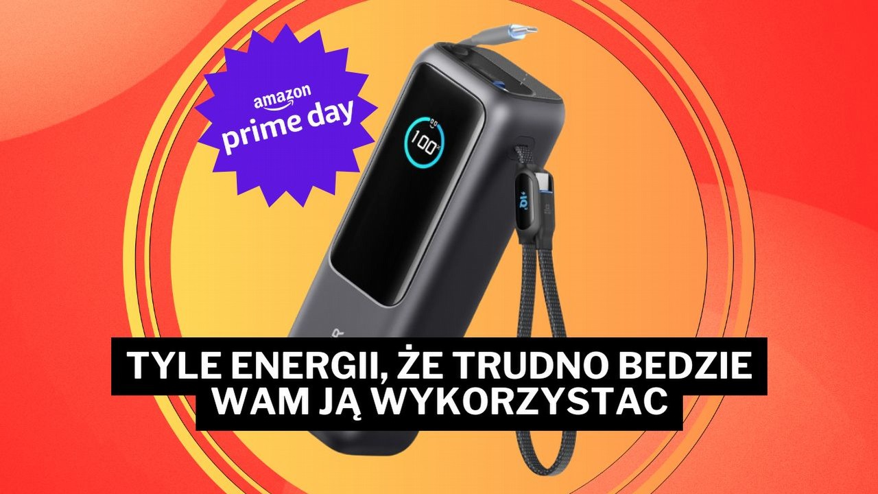 „Najlepszy w tej cenie” powerbank 25% taniej?! Amazon z hukiem kończy Prime Day 2025, źródło grafiki: Anker.