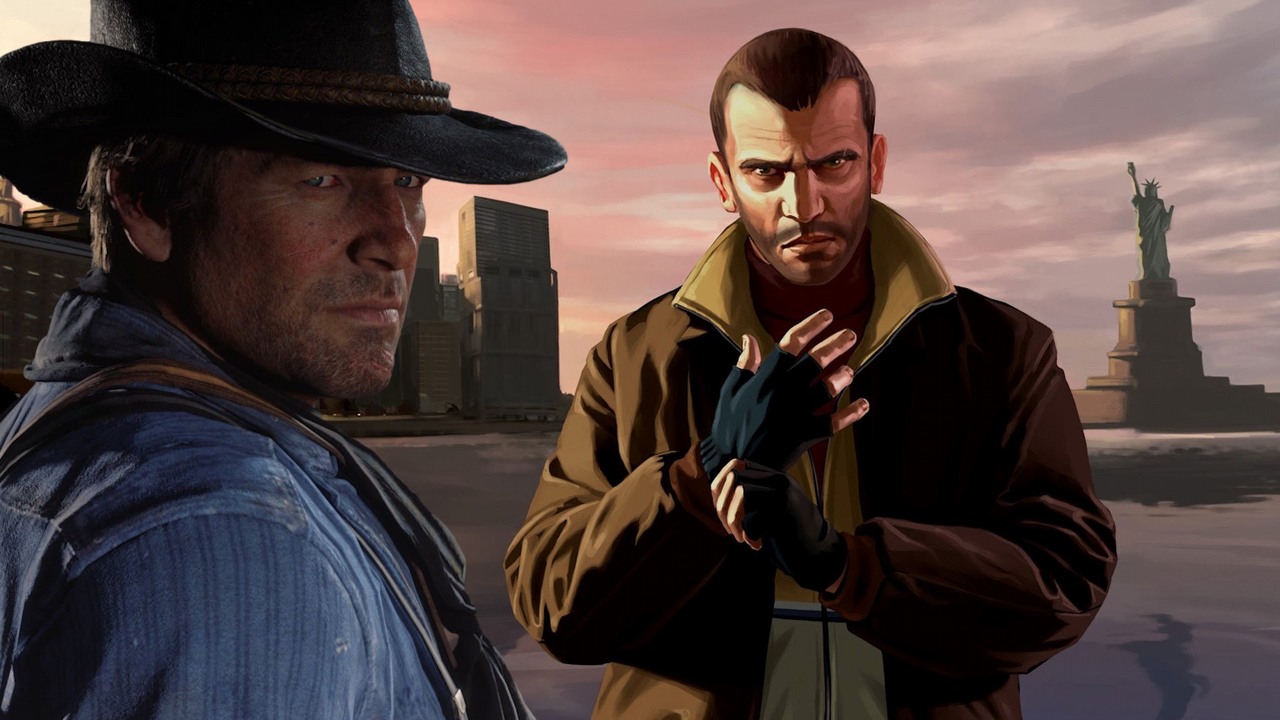 Nowe wersje GTA 4 i Red Dead Redemption 2 mogą być naprawdę blisko. Rockstar Games ewidentnie coś robi, tylko nie wiadomo co, źródło grafiki: Rockstar Games.