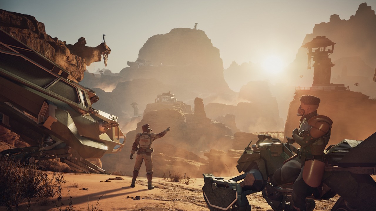 Gracz zbudował stację benzynową w Dune: Awakening, a społeczność świętuje. „Właśnie tak napędza się gospodarkę w grze”, źródło grafiki: Funcom.