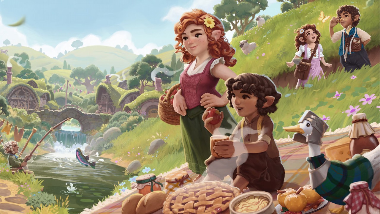 Jak na przystępną grę w stylu Stardew Valley, która pozwoli zrelaksować się w świecie Władcy Pierścieni, Tales of the Shire niemiło zaskakuje pod jednym względem, źródło grafiki: Private Division.