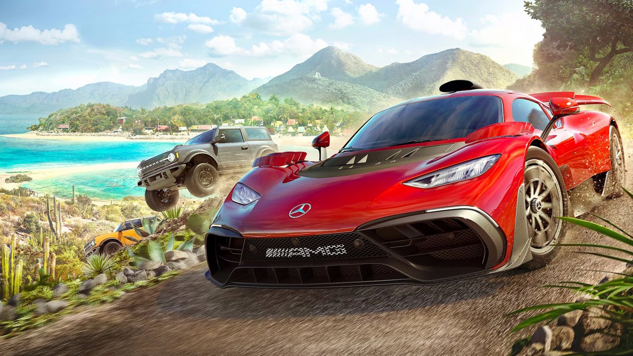 Dane sprzedażowe Forza Horizon 5 na PlayStation 5 są nieoficjalne. Deweloper potwierdza, że to tylko prognoza, źródło grafiki: Microsoft..