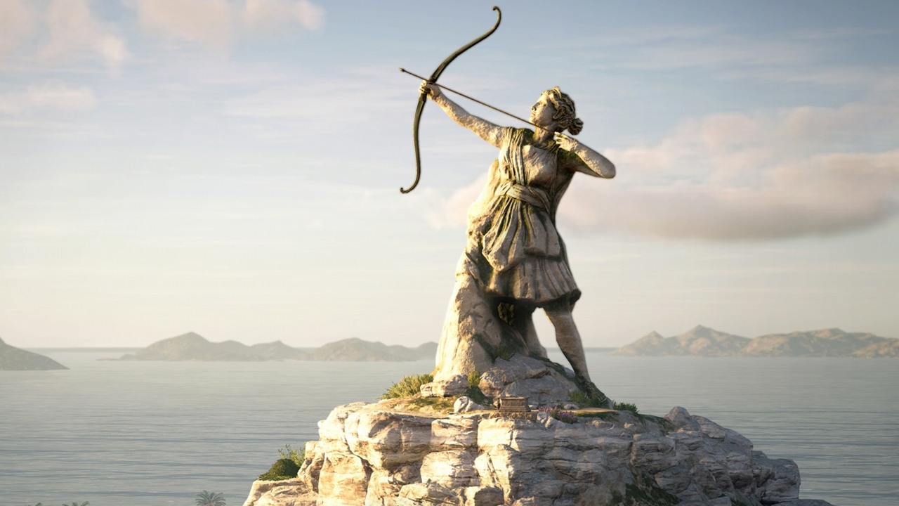 Tak Ubisoft „naprawił” starożytną Grecję w Assassin's Creed Odyssey. Pomogły greckie kolosy, źródło grafiki: Vincent Pamerlau / Ubisoft..