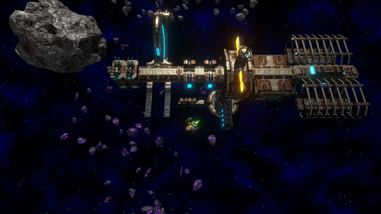 Polski „indyk” leci w kosmos - Warspace 2 zadebiutował dziś na Steamie, źródło grafiki: Magic Game Art.