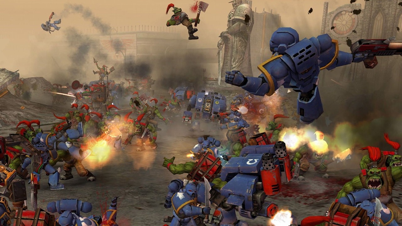 Brakujący „ryk ”wywołał burzę u fanów kultowej gry ze świata Warhammer 40,000. Deweloper kaja się za zmieniony zwiastun, źródło grafiki: Relic Entertanment..