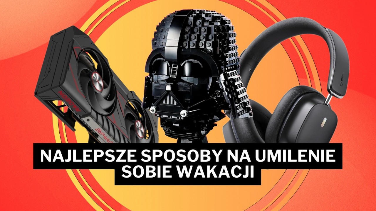 Amazon poprawia nastrój w deszczowe letnie dni - dziś w świetnych cenach imponujące LEGO Star Wars i bestsellerowe słuchawki, źródło grafiki: LEGO, Baseus, Sapphire.