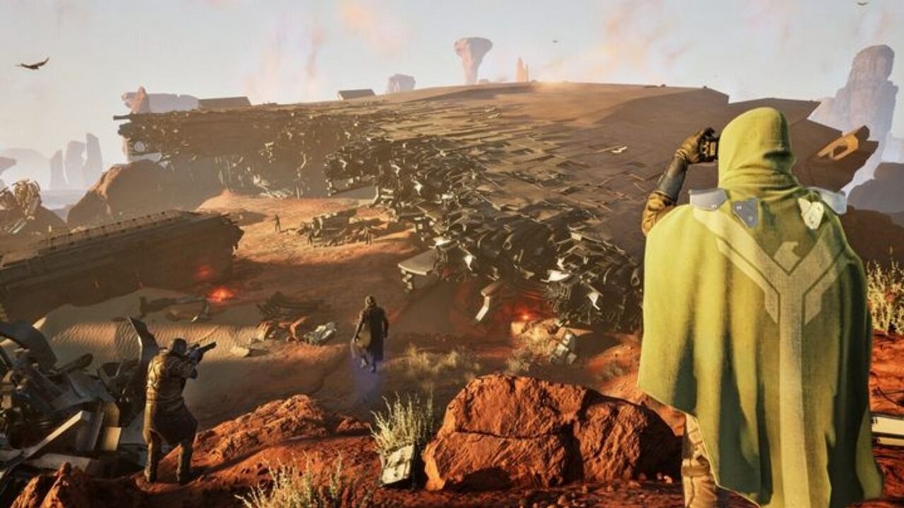 W Dune: Awakening powrócił problem psujący wizję trudnej walki o przetrwanie, ale twórcy szybko się go pozbyli. Błąd H74 nie powinien już utrudniać włączenia gry, źródło grafiki: Funcom.