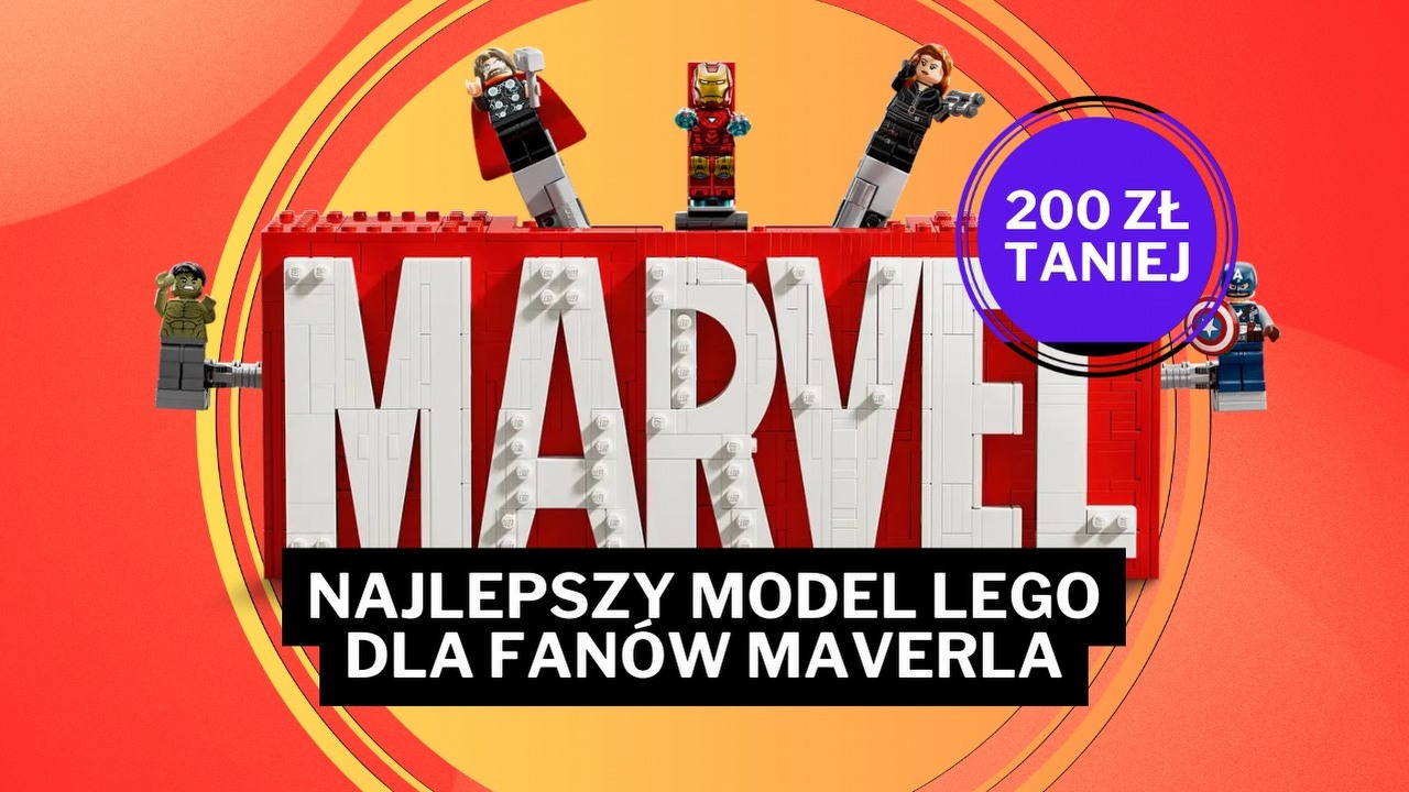 „Jeden z najfajniejszych zestawów Marvela„ może być Twój prawie 50% taniej! Obok tej spektakularnej oferty na Amazonie nie przejdziesz obojętnie, źródło grafiki: LEGO; materiały promocyjne.