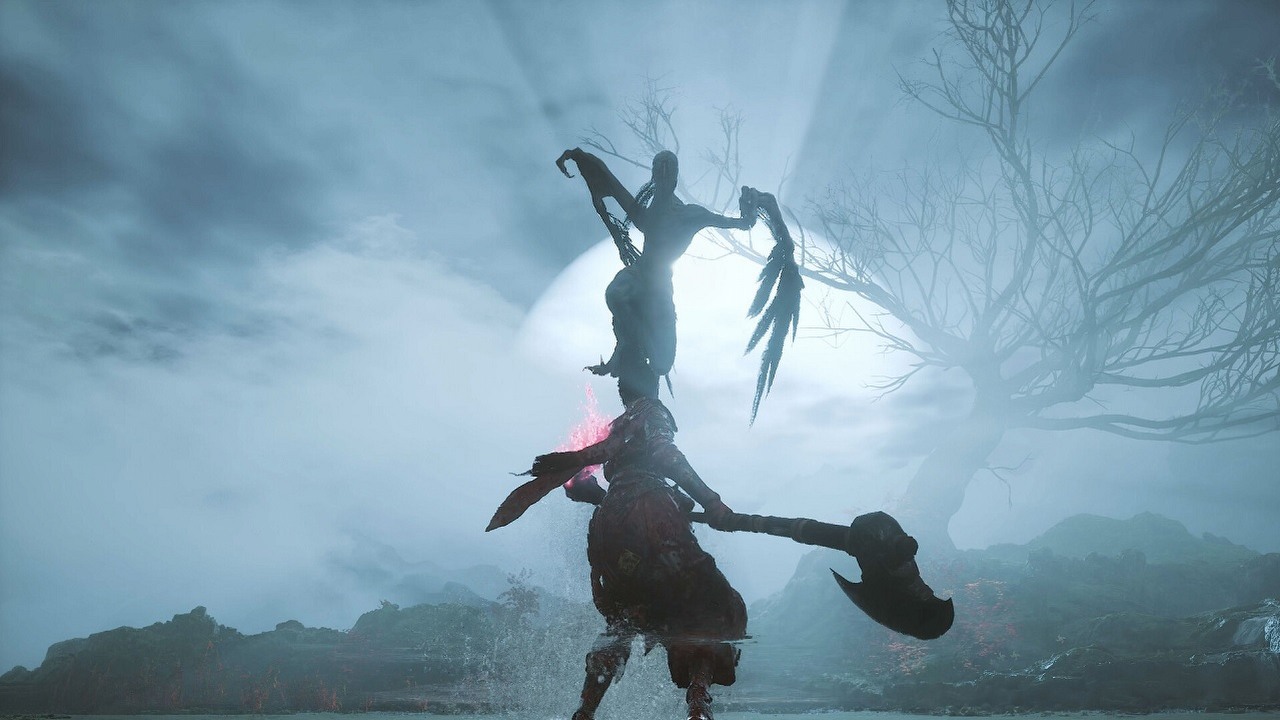 Nowe mroczne RPG akcji ma niskie wymagania sprzętowe, ale zakładają one użycie DLSS bądź FSR. Premiera Wuchang: Fallen Feathers już za tydzień, źródło grafiki: 505 Games..