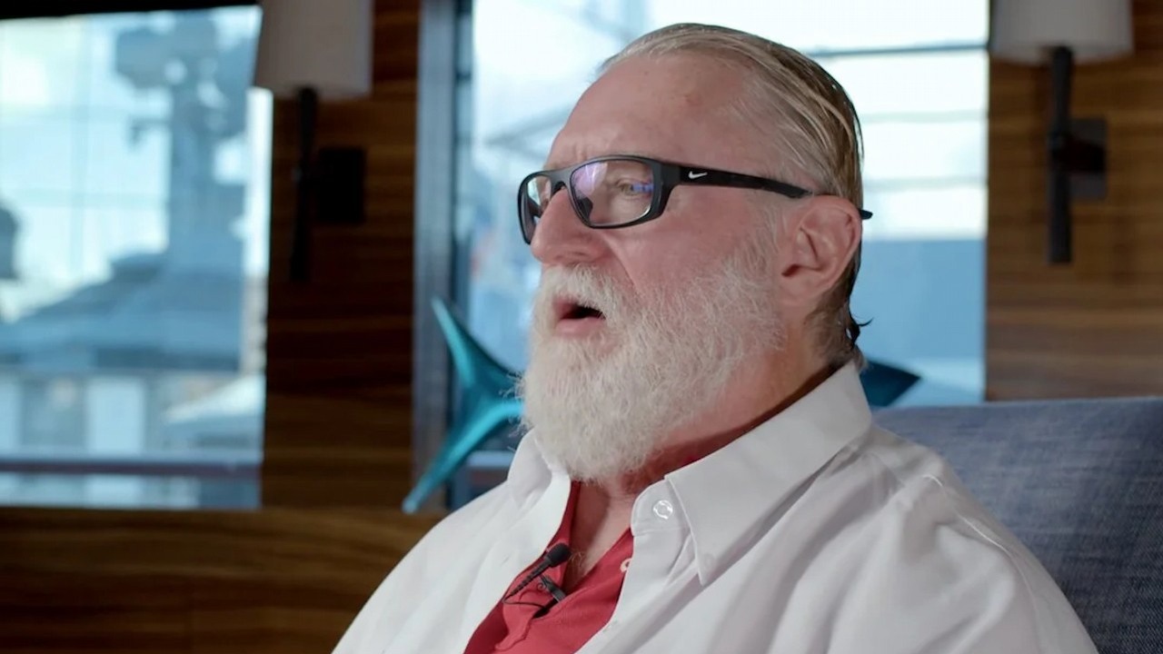 Gabe Newell o przyszłości branży. Wygrają ci, którzy zrozumieją AI, a niekoniecznie ci, którzy potrafią kodować, źródło grafiki: YouTube: Valve; 2024.