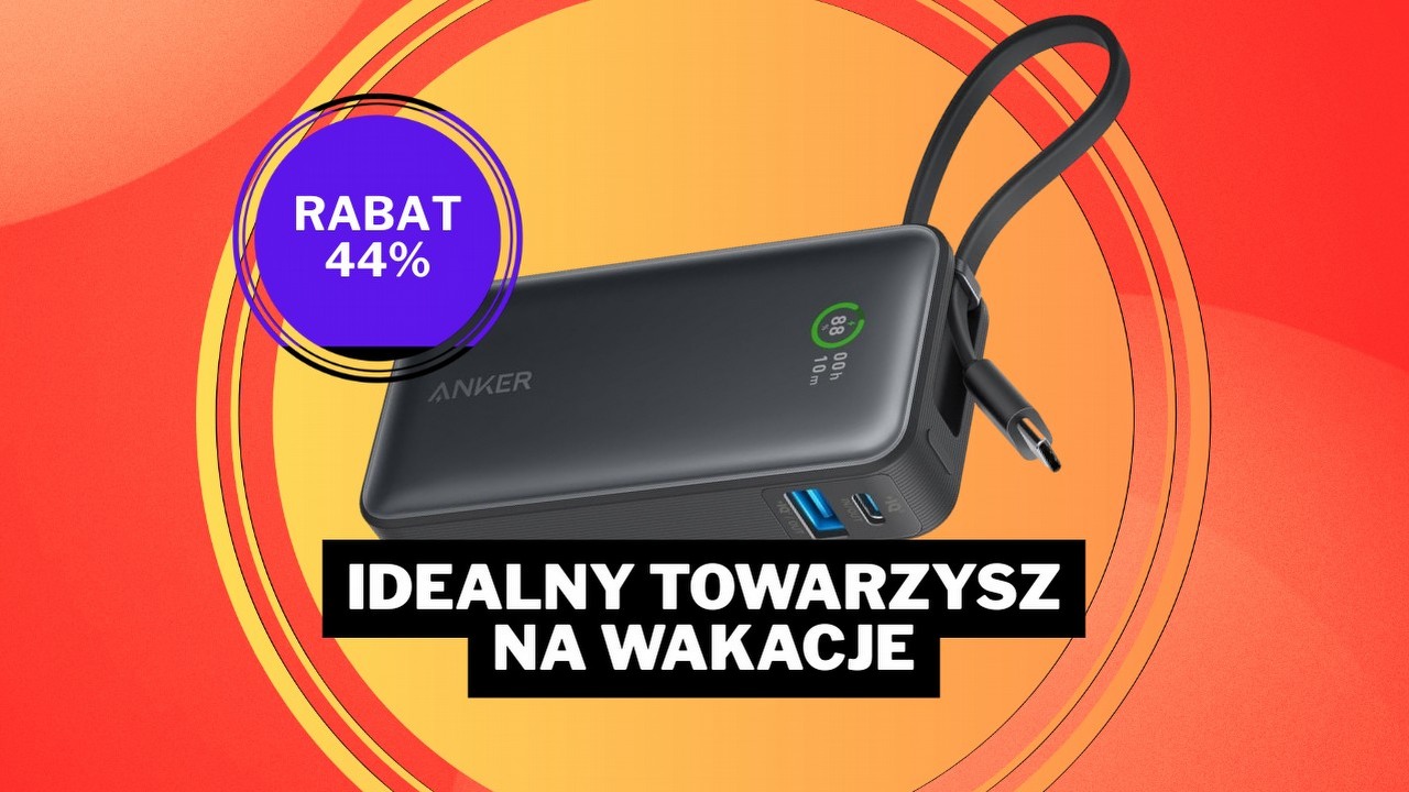 Amazon miażdży konkurencję tą ofertą! Ten powerbank Ankera kosztuje 44% taniej i zapewni wakacje pełne wrażeń, źródło grafiki: Anker; materiały promocyjne.