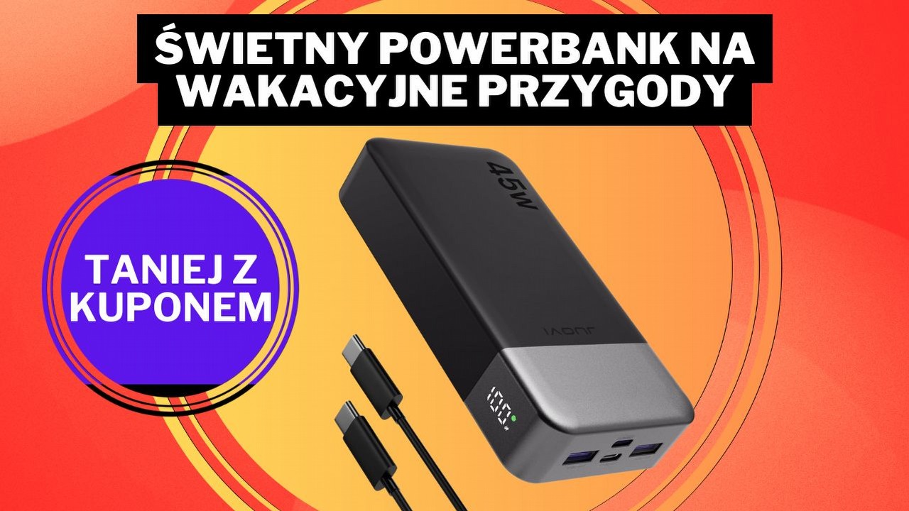 „Najlepszy powerbank, jaki kiedykolwiek kupiłam”. Potężny powerbank w genialnej promocji na Amazonie, źródło grafiki: Amazon; grafika promocyjna.