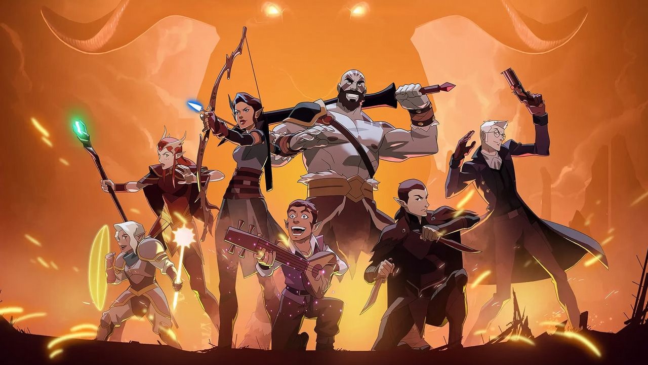 Legendarna ekipa RPG powraca na Prime Video, wszystkie sezony tego serialu mają 100% na Rotten Tomatos, źródło grafiki: Legenda Vox Machiny, Chris Prynoski, Prime Video, 2022.