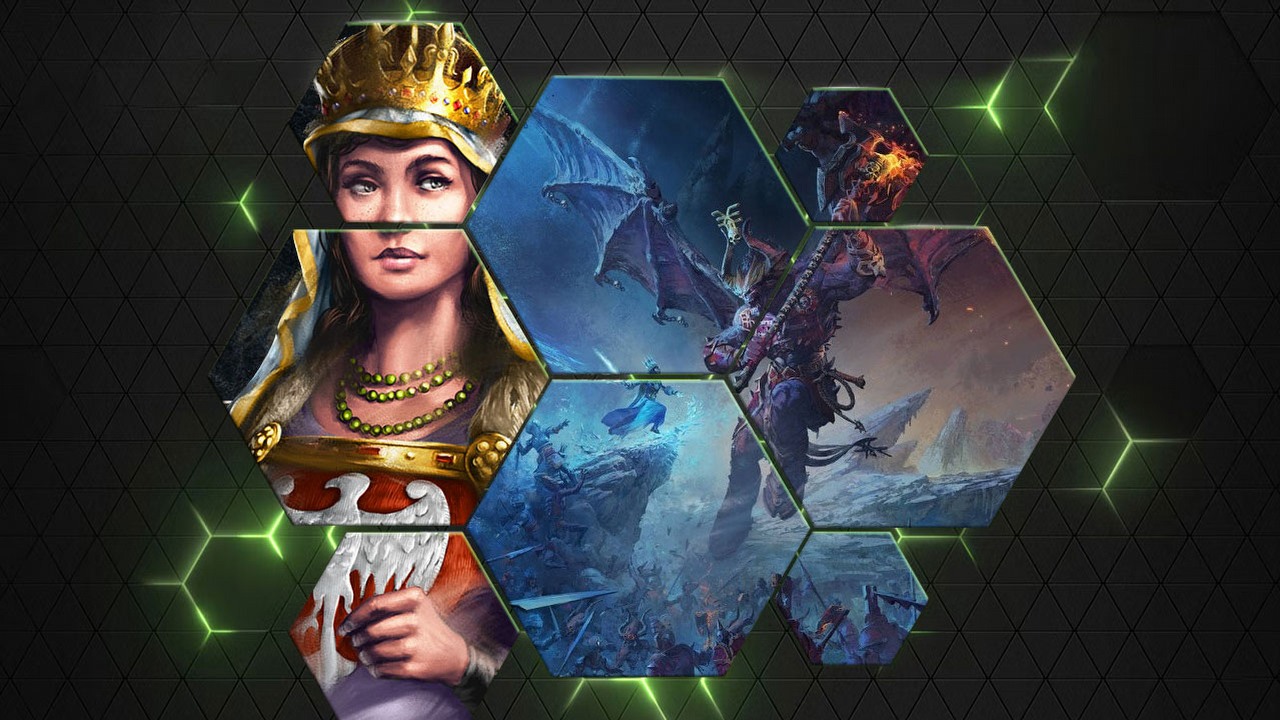 Szybsze tury i lepsza grafika - dzięki GeForce NOW gry strategiczne zyskują.